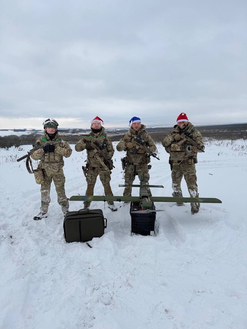 Військові на снігу